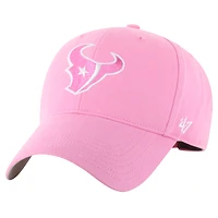 Girls Youth '47 Pink Houston Texans Rose MVP Adjustable Hat