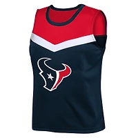 Ensemble de pom-pom girl deux pièces bleu marine Houston Texans Spirit pour jeunes filles