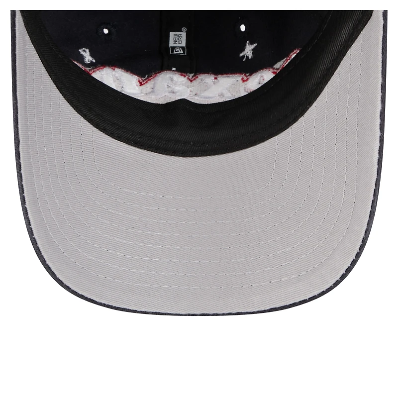 Casquette ajustable New Era bleu marine Houston Texans Cheer 9TWENTY pour jeunes filles