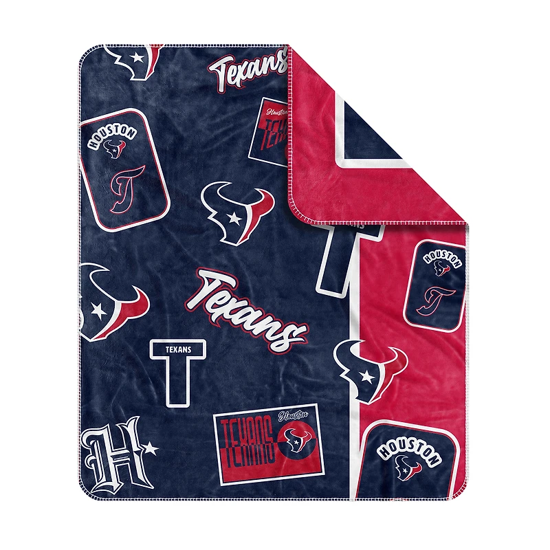 Couverture Dream Weave 50" x 60" des Houston Texans