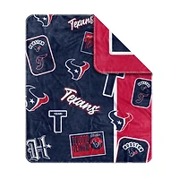 Couverture Dream Weave 50" x 60" des Houston Texans