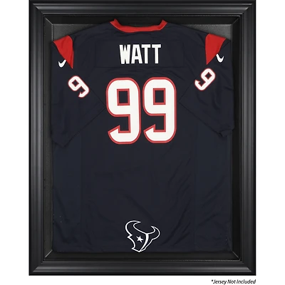 Vitrine de présentation encadrée noire pour maillot des Houston Texans