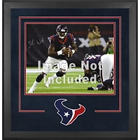 Cadre photo horizontal de luxe Houston Texans 16'' x 20'' avec logo de l'équipe