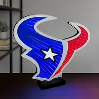 Lumière LED Infinity avec logo des Houston Texans