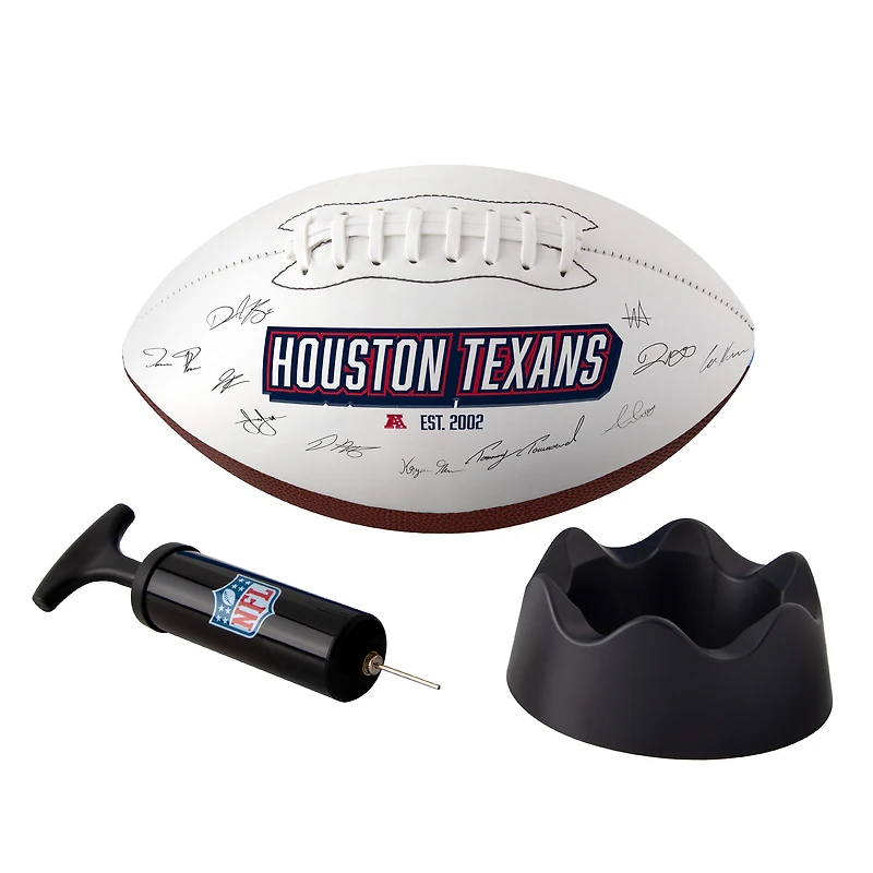 Ballon de football emblématique des Texans de Houston