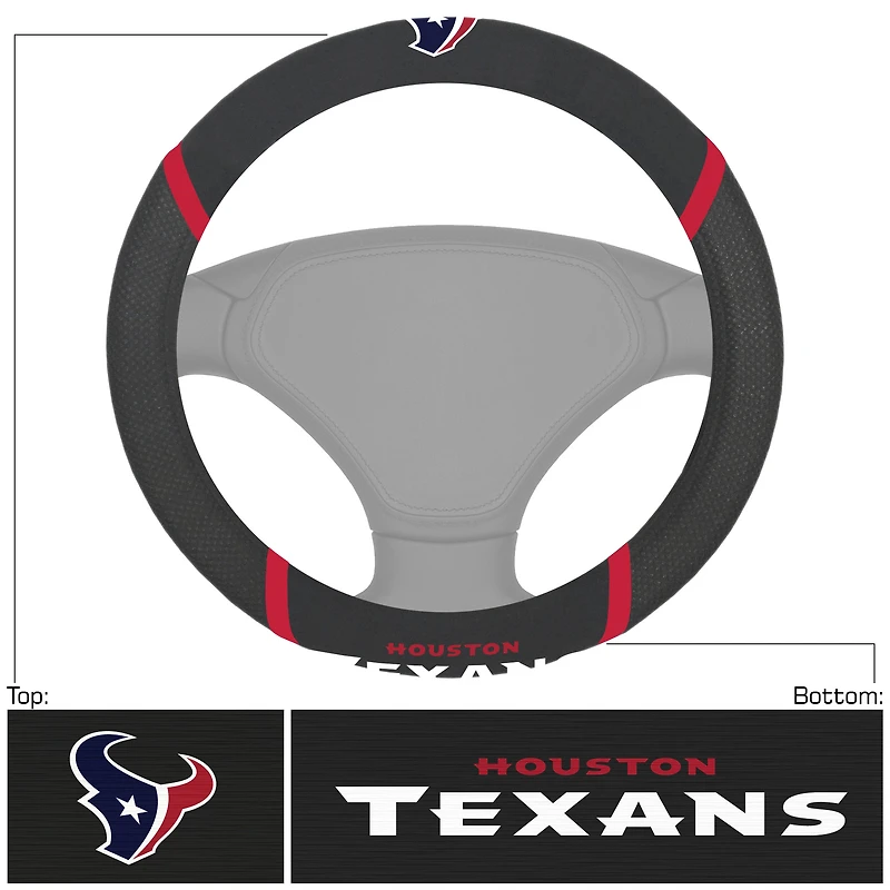 Houston Texans Steering Wheel Cover
