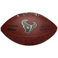Houston Texans Unsigned Wilson Showcase Duke Pro Football