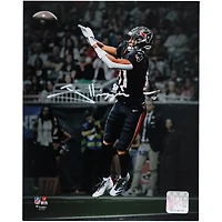 Jayden Higgins Houston Texans Autographed 8" x 10" Touchdown Catch Spotlight Photograph