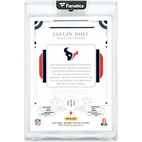 Jaylin Noel Houston Texans 2025 Panini National Treasures Dual Tri-Color Relic #43 #54/99 Rookie Card