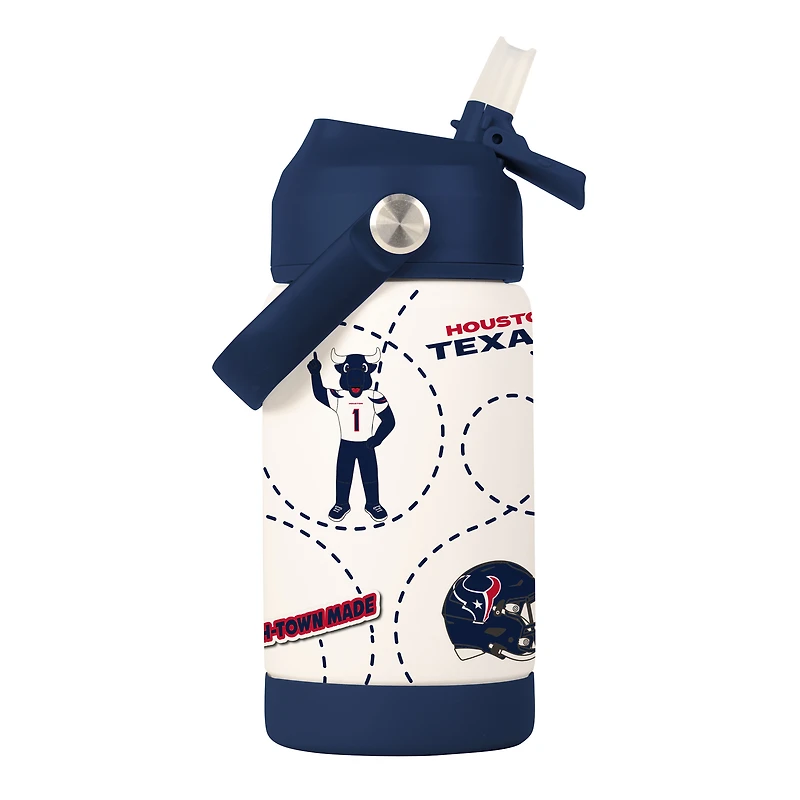 Logo Brands Houston Texans 12oz. Mascot Bottle