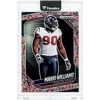 Carte Mario Williams Houston Texans 2025 Panini Prizm Black Snakeskin Case Hit #68