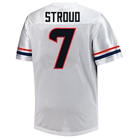 Maillot à col en V blanc Fanatics C.J. Stroud pour hommes des Texans de Houston, grandes tailles