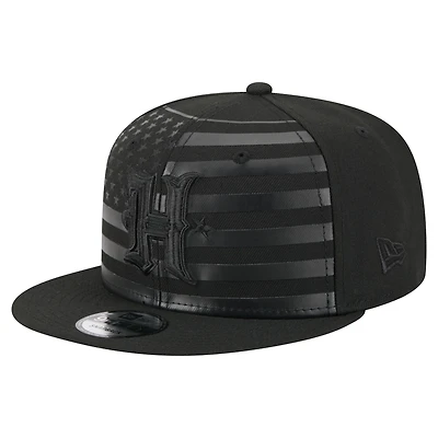 Casquette Snapback 9FIFTY Independent des Houston Texans de New Era pour homme, noire