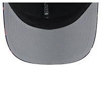 Casquette extensible à boutons-pression 9SEVENTY pour homme, bleu marine/noir, Houston Texans Adventure Drinks Pattern de New Era