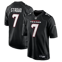 Maillot Nike C.J. Stroud Carbon Black pour homme des Houston Texans Fashion