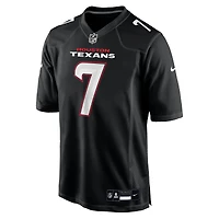 Maillot Nike C.J. Stroud Carbon Black pour homme des Houston Texans Fashion