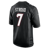 Maillot Nike C.J. Stroud Carbon Black pour homme des Houston Texans Fashion