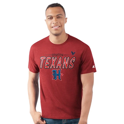Men's Starter  Red Houston Texans Prime Time T-Shirt