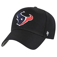 Casquette ajustable MVP ton sur ton noire Houston Texans '47 pour homme