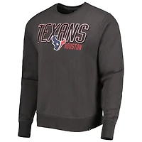 Sweat-shirt pour homme '47 Charcoal Houston Texans Locked Headline Pullover