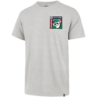 Men's '47  Gray Houston Texans Chrome Plate Franklin T-Shirt
