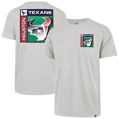 T-shirt Franklin gris chromé pour homme, édition 1947, des Houston Texans