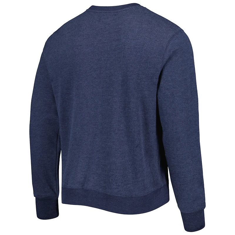 Chandail à enfiler Houston Texans Bypass Tribeca '47 pour homme, bleu marine chiné