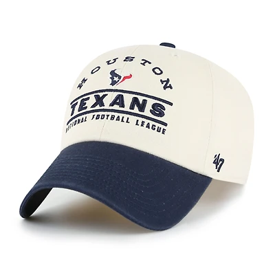 Men's '47  Natural Houston Texans Windham Clean Up Adjustable Hat