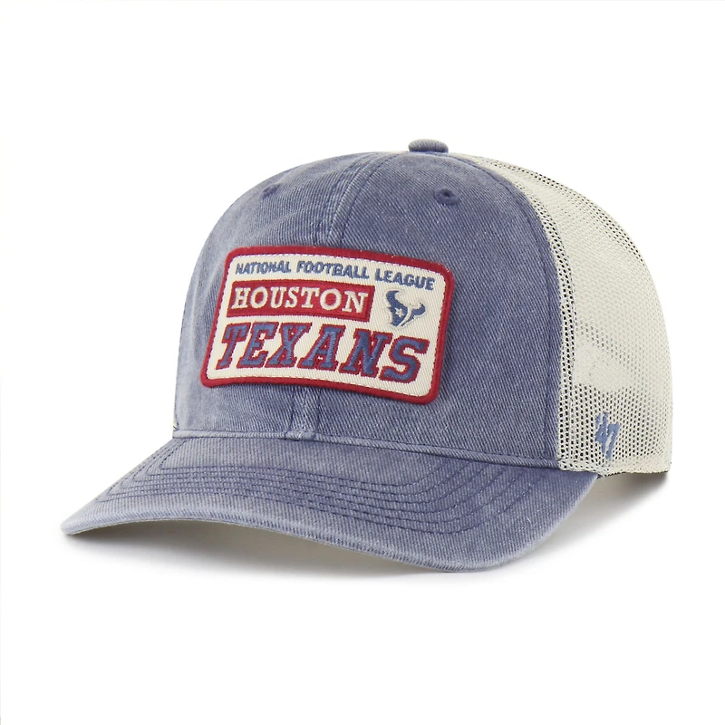 Men's '47  Navy Houston Texans Canteen Relaxed Trucker Adjustable Hat