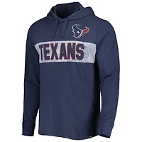 T-shirt à capuche manches longues Franklin '47 Houston Texans Field pour homme