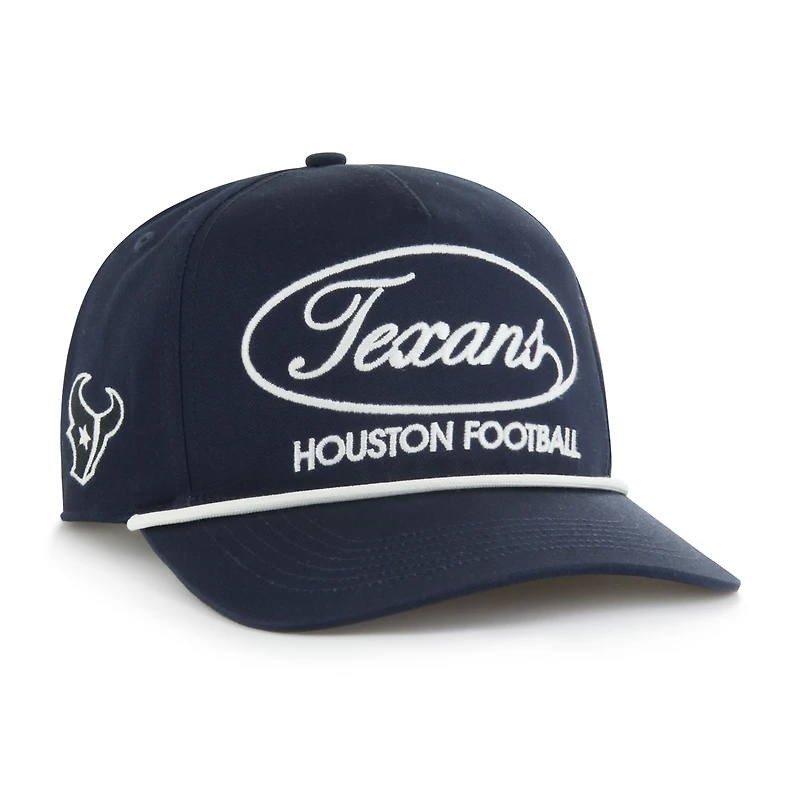 Men's '47 Navy Houston Texans Foundational Hitch Adjustable Hat