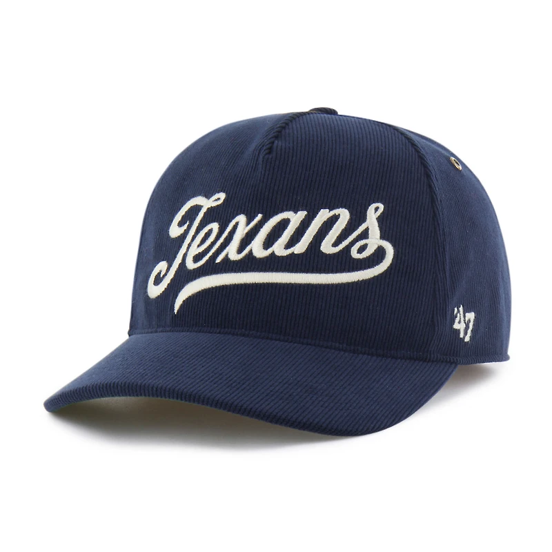 Casquette ajustable en velours côtelé Golden Age des Houston Texans '47 pour homme