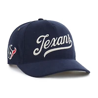 Men's '47  Navy Houston Texans Golden Age Corduroy Hitch Adjustable Hat