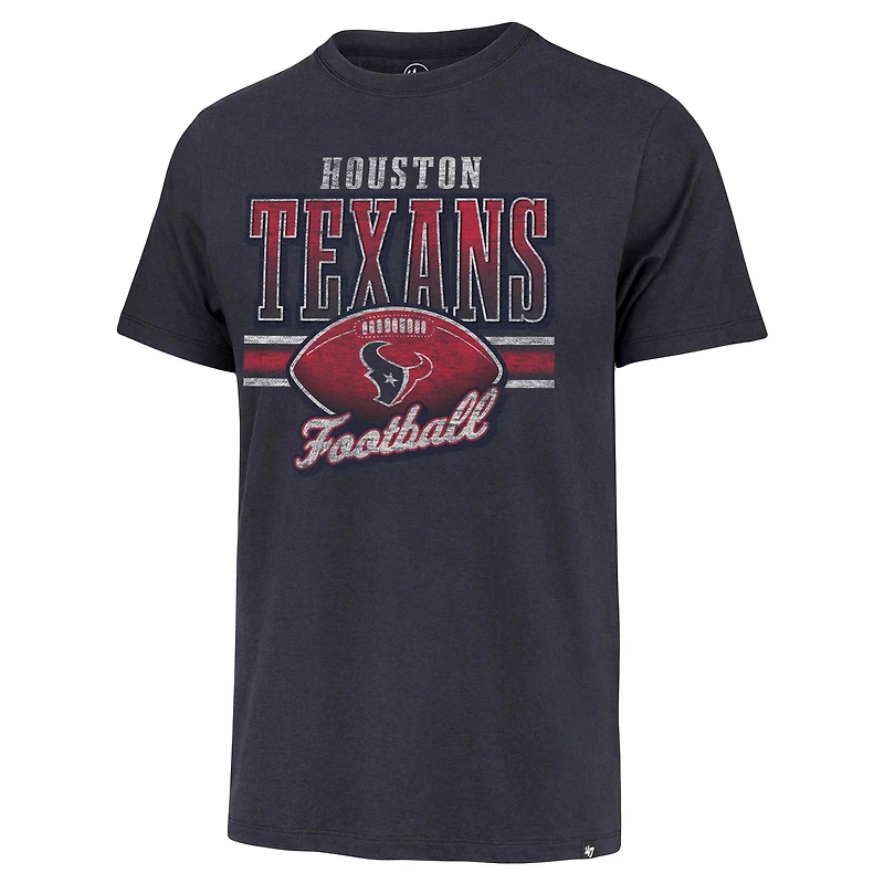 T-shirt Franklin '47 pour hommes, bleu marine, Houston Texans Last Call
