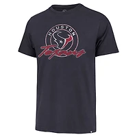 T-shirt Franklin '47 pour hommes, bleu marine, sonnerie des Houston Texans