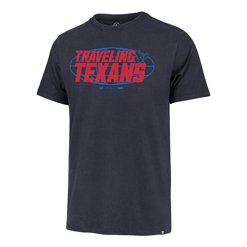 T-shirt Franklin des Houston Texans pour homme, bleu marine, 1947