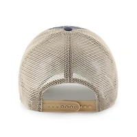 Casquette ajustable Wabash Trucker Clean Up bleu marine pour homme, modèle 1947, des Houston Texans