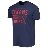 T-shirt '47 bleu marine Houston Texans Wordmark Rider Franklin pour homme