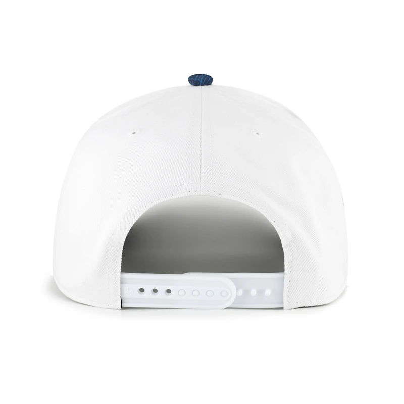 Men's '47 White/Navy Houston Texans Beach Side Hitch Adjustable Hat