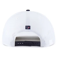 Casquette ajustable bicolore '47 pour homme, blanc/bleu marine, Houston Texans Suburbia Hitch