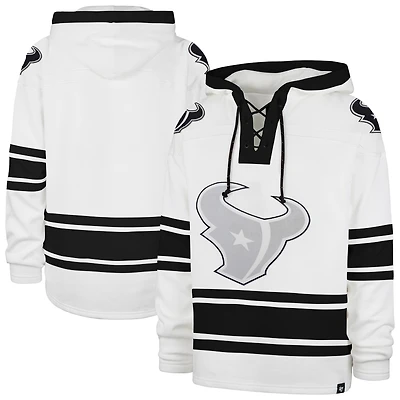 Sweat à capuche After Image Superior Lacer blanc '47 des Houston Texans pour homme