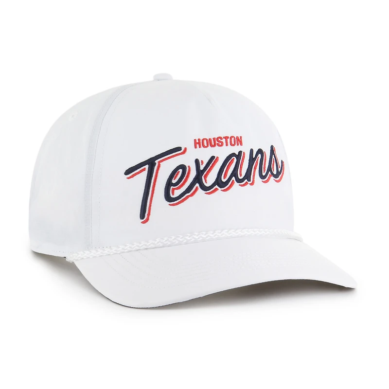 Casquette ajustable blanche '47 Houston Texans Brrr Fairway Hitch pour homme