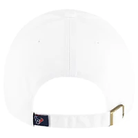 Casquette réglable Clean Up '47 blanche des Houston Texans pour hommes