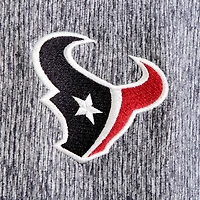 Veste à enfiler demi-zippée Tempo bleu marine chiné Antigua pour homme des Houston Texans