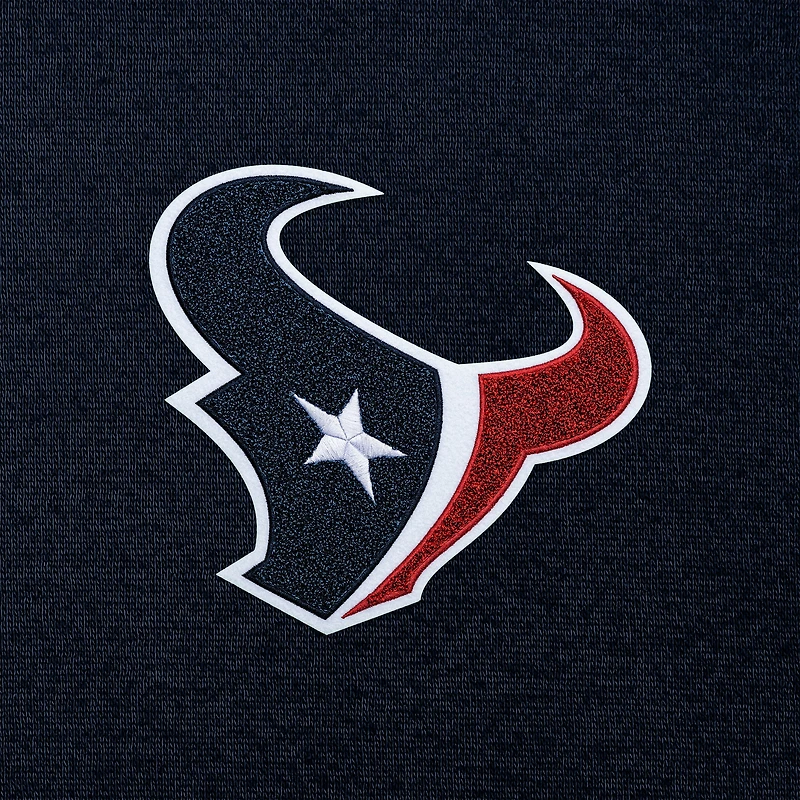 Men's Antigua Navy Houston Texans Victory Chenille Pullover Hoodie