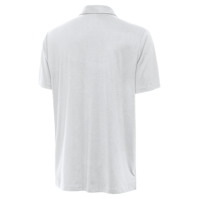 Men's Antigua White Houston Texans Eclipse Polo