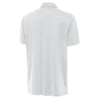 Men's Antigua White Houston Texans Eclipse Polo