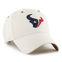 Men's Carhartt x '47 Natural Houston Texans Undyed Clean Up Adjustable Hat
