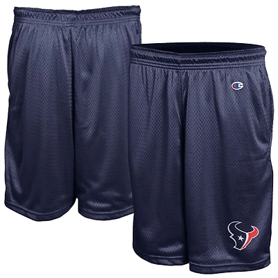 Short en maille classique Champion bleu marine Houston Texans pour homme