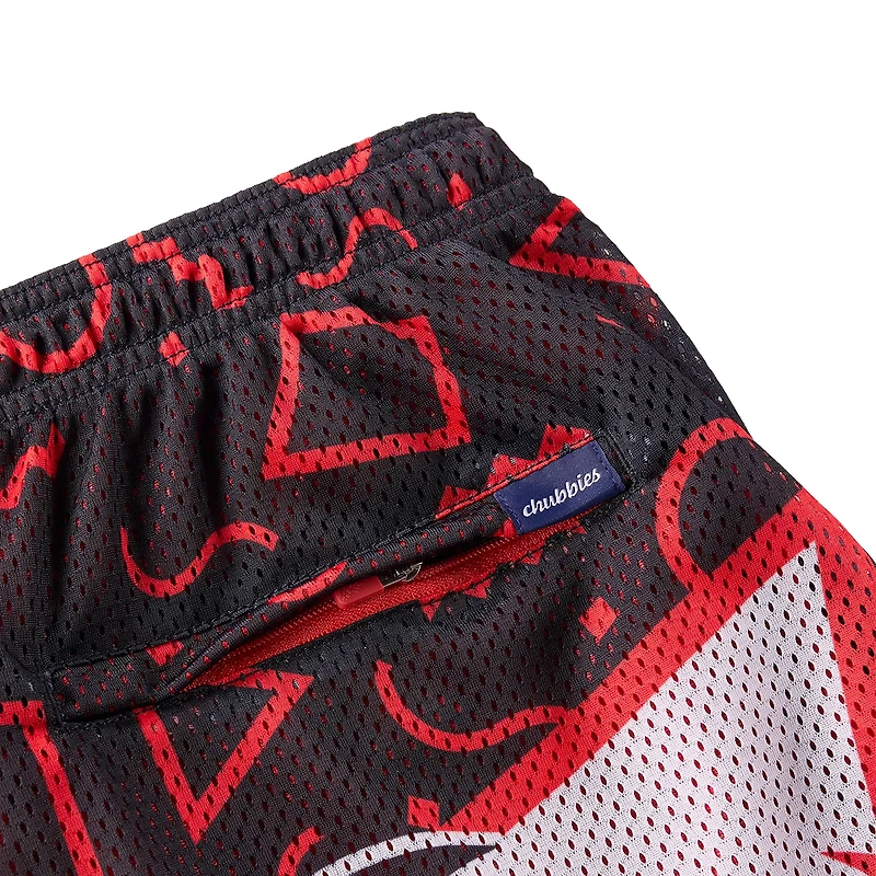 Short en maille Chubbies bleu marine pour homme des Houston Texans